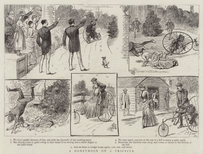 A Honeymoon on a Tricycle by English School