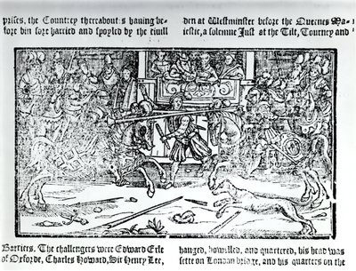 A Jousting Tournament, from 