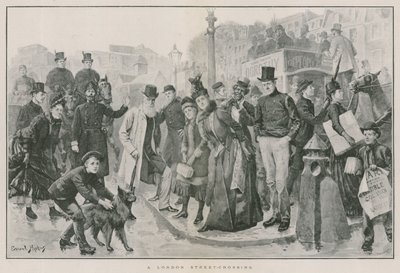 A London street crossing by English School