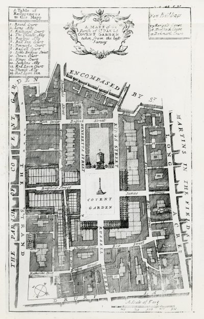 A Map of the Parish of St Paul