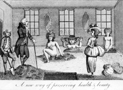 A New Way of Preserving Health and Beauty, 1786 by English School