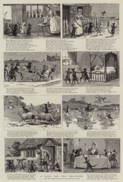 A Page for the Children by English School