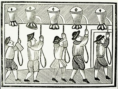 A Peal of Church Bells, from a Collection of Pamphlets on Esoterica, c.16th Century by English School