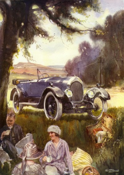 A Picnic by English School