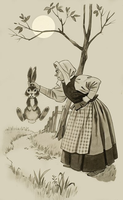 A Rabbit by the Ears by English School