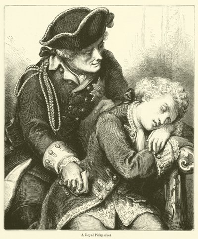 A Royal Pickpocket by English School