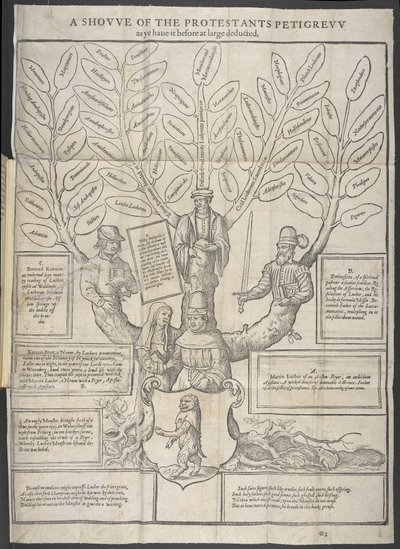 A Showe of the Protestants Petigrew, illustration from the 