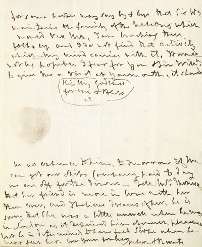 A Signed Autographed Letter to Lady Hamilton, 1801 by English School