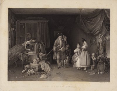 A Society of Antiquaries by English School