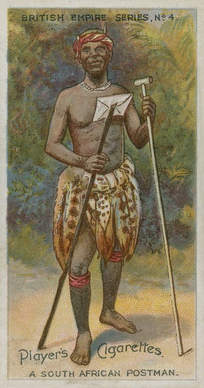 A South African postman by English School