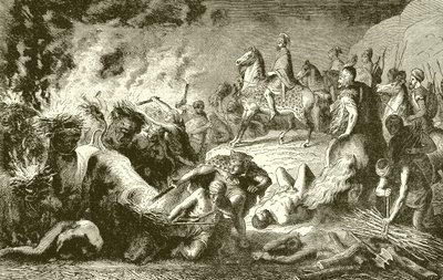 A Stratagem of Hannibal.--A Mock Night March by English School