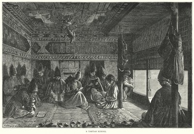 A Tartar School by English School