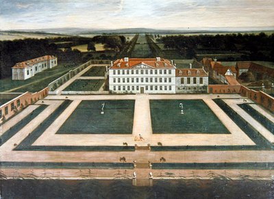 A View of Capesthorne Hall, Cheshire, c.1730 by English School