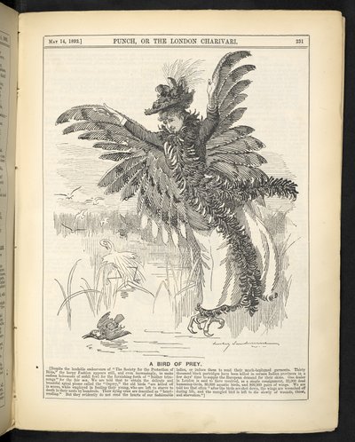 A bird of prey, from 