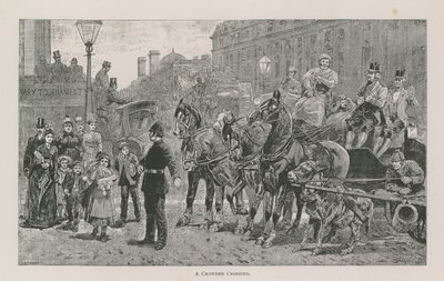 A crowded crossing by English School