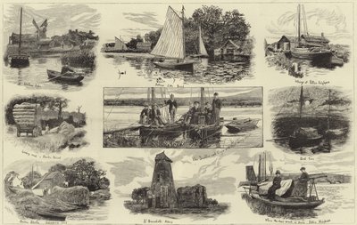 A cruise on the Norfolk Broads by English School