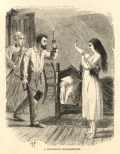A Dangerous Somnambulist by English School