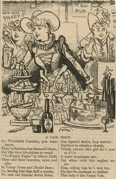 A Fair Show at Woolwich Gardens by English School