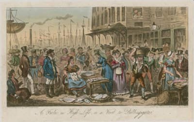 A Frolic in High Life, or a Visit to Billingsgate by English School