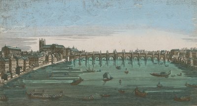 A General View of Sailing Craft on the Waters of the River Thames by English School