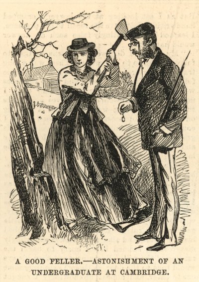 A good fellow; Astonishment of an undergraduate at Cambridge by English School