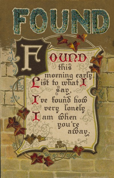 A Greetings Card Message to a Friend or Loved One by English School