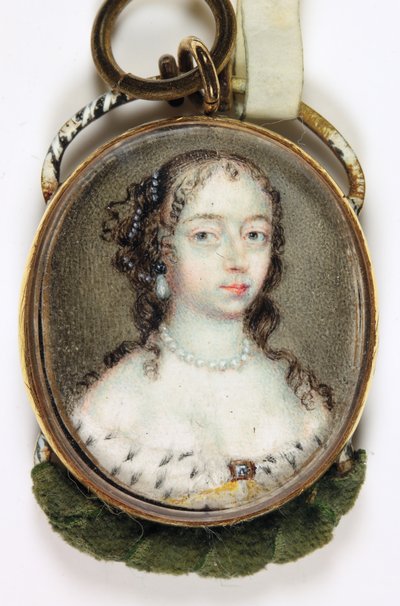 A lady, probably Brilliana Harley by English School