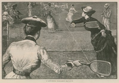A Lawn Tennis Tournament by English School