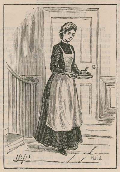 A Nurse at the New Hospital for Women by English School