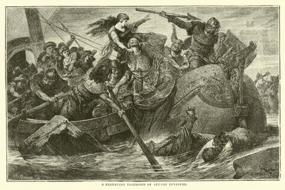 A predatory incursion of Teuton invaders by English School