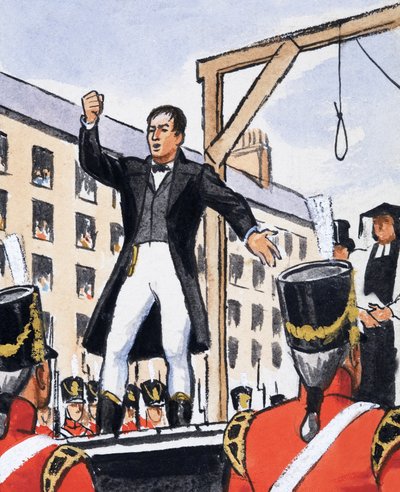 A Rousing Speech from the Gallows by English School
