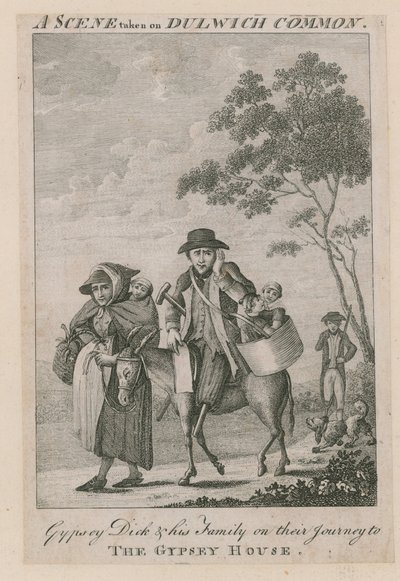 A Scene Taken on Dulwich Common by English School