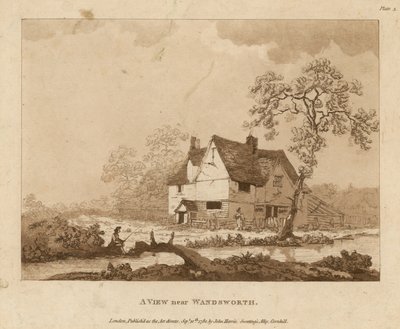 A View Near Wandsworth by English School