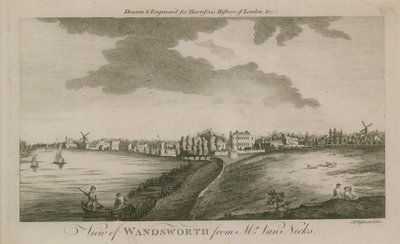 A View of Wandsworth from Mr Van Necks by English School