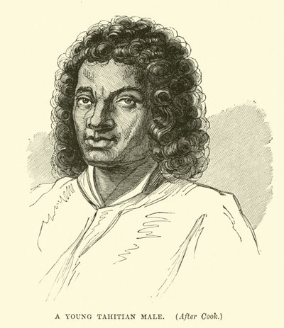 A Young Tahitian Male, after Cook by English School