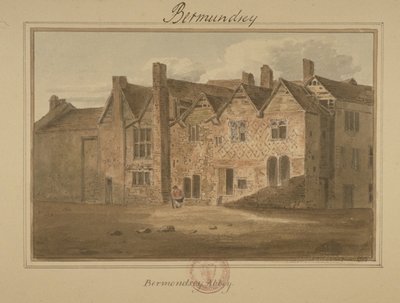 Abbey of St Saviour, Bermondsey, 1809 by English School