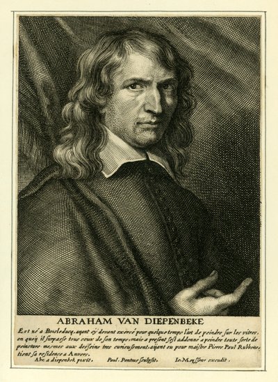 Abraham van Diepenbeke by English School