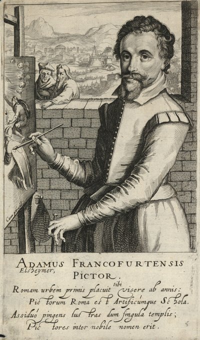 Adam Elsheimer of Frankfurt by English School