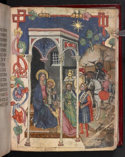 Adoration of the Magi by English School