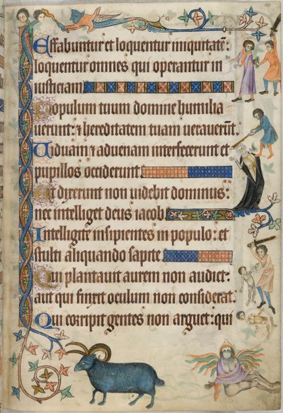 Psalm 93, scenes of murder, from 