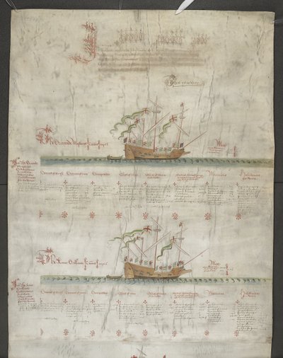 The galleass Grand Mistress, and Anne Gallant, from 