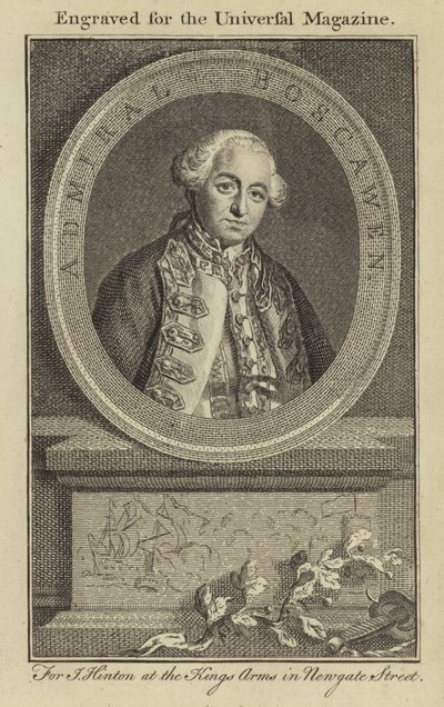 Admiral Boscawen by English School