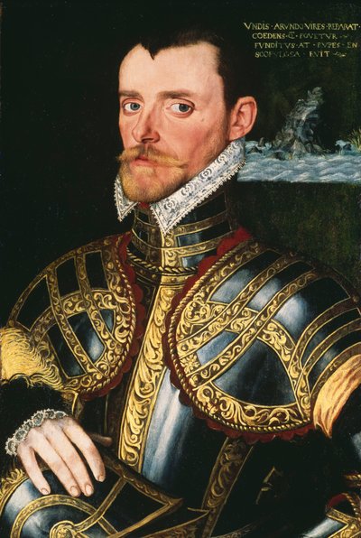 Admiral Sir Richard Hawkins (1532-1595), c.1590 by English School