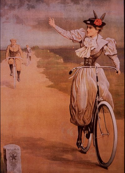 Advert for Humber bicycles by English School