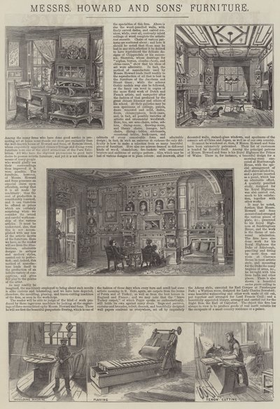 Advertisement, Messers Howard and Sons