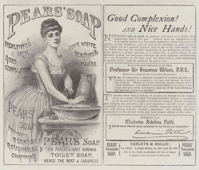 Advertisement, Pears