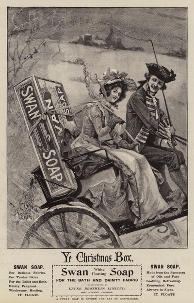 Advertisement, Swan Soap by English School