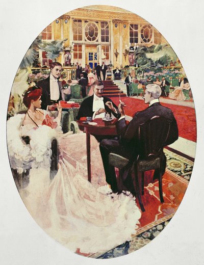 Advertisement for Alma cigarettes, early twentieth century by English School