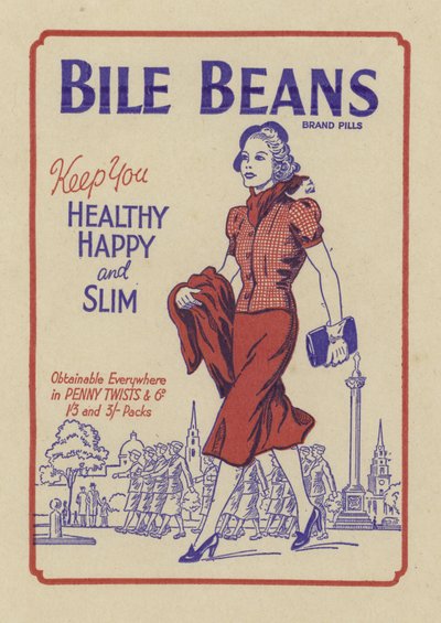Advertisement for Bile Beans by English School