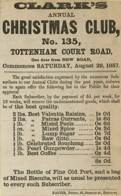 Advertisement for Clark